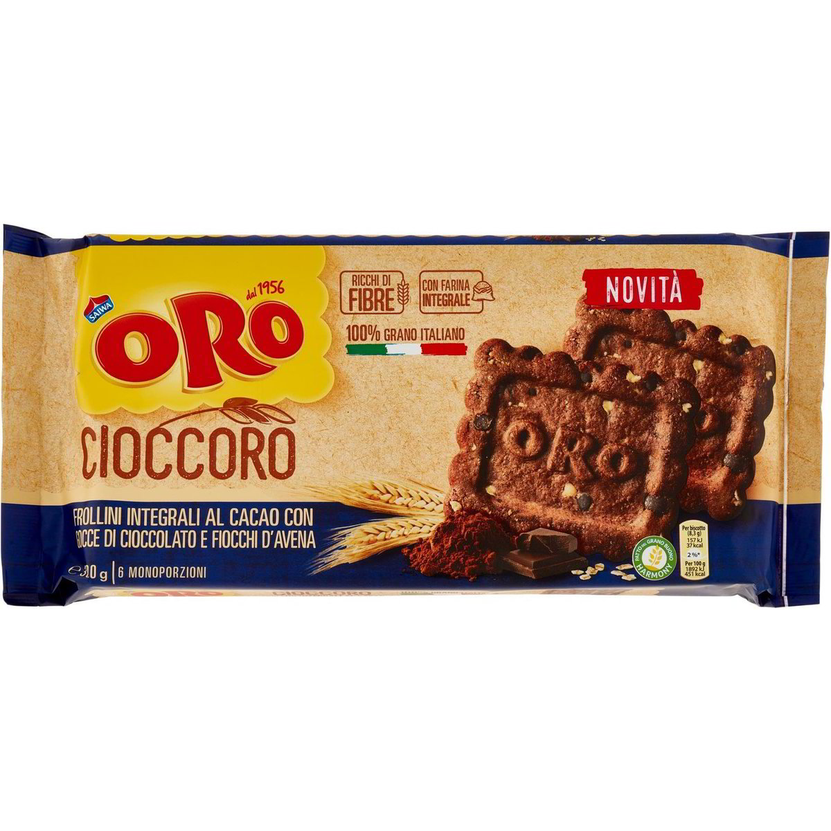 mattonella di biscotti oro saiwa