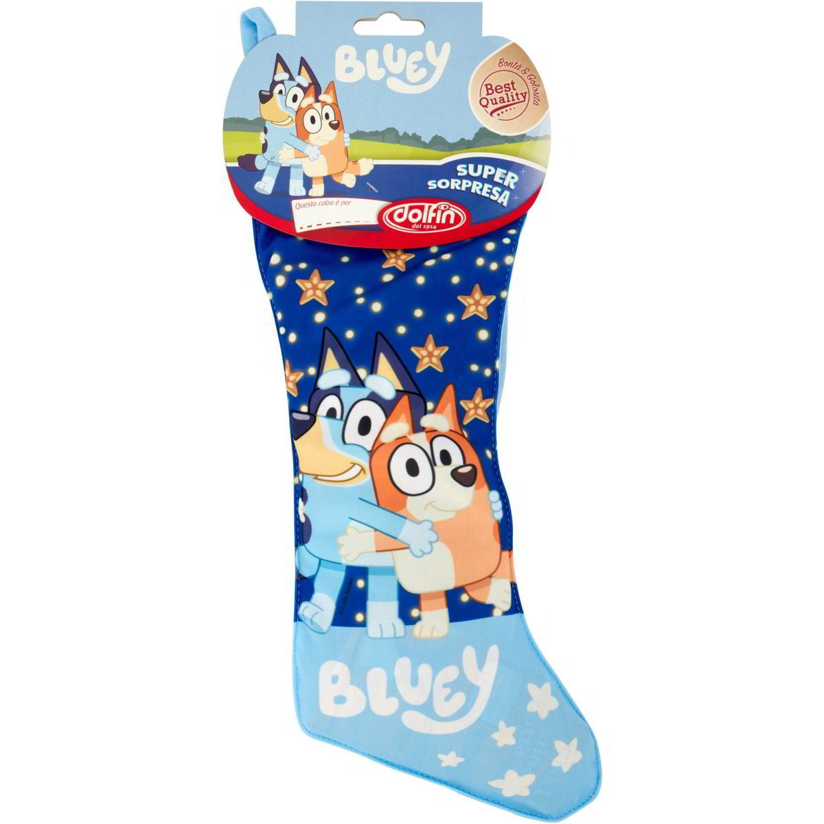 Zoccoli Bluey Per Bambini - Cerda Life's Little Moments - Clog Unisex In EVA, Blu Chiaro Con Stampa