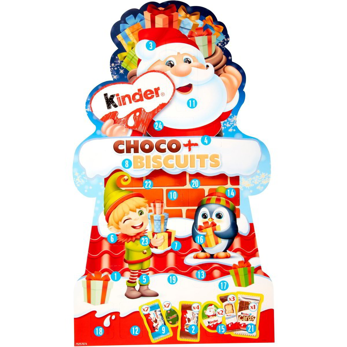 Calendario dell'avvento choco+biscuits FERRERO 203 G Coop Shop