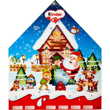 Rayher 67341521 Cartone. Calendario dell'Avvento a Forma di casetta, FSC (o6s