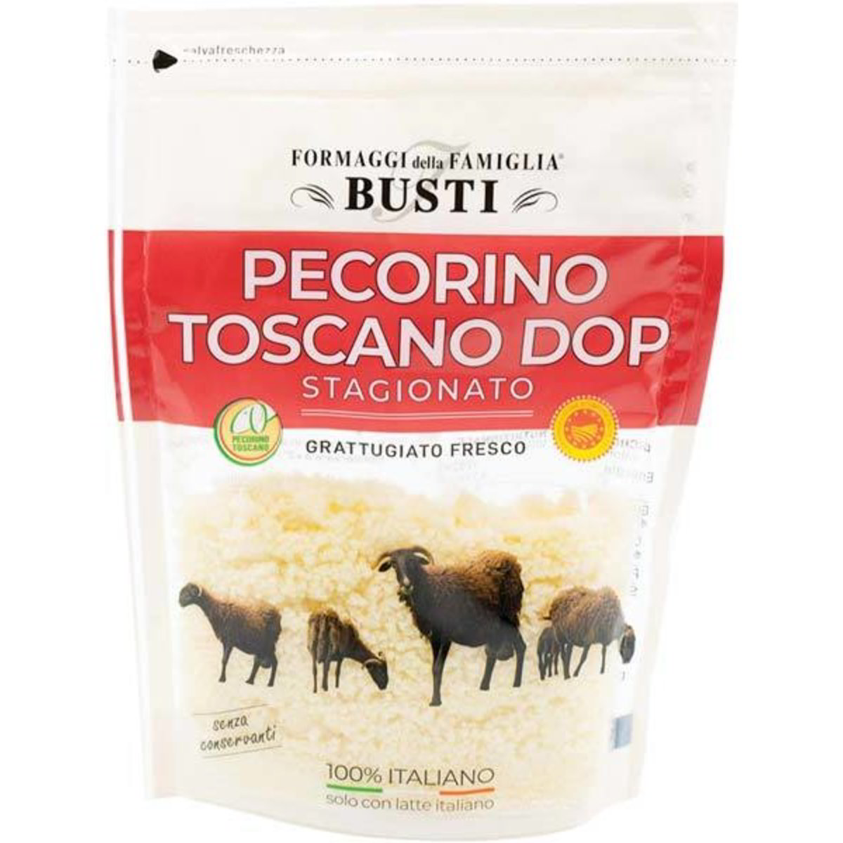 Pecorino toscano dop grattugiato BUSTI 90 G Coop Shop