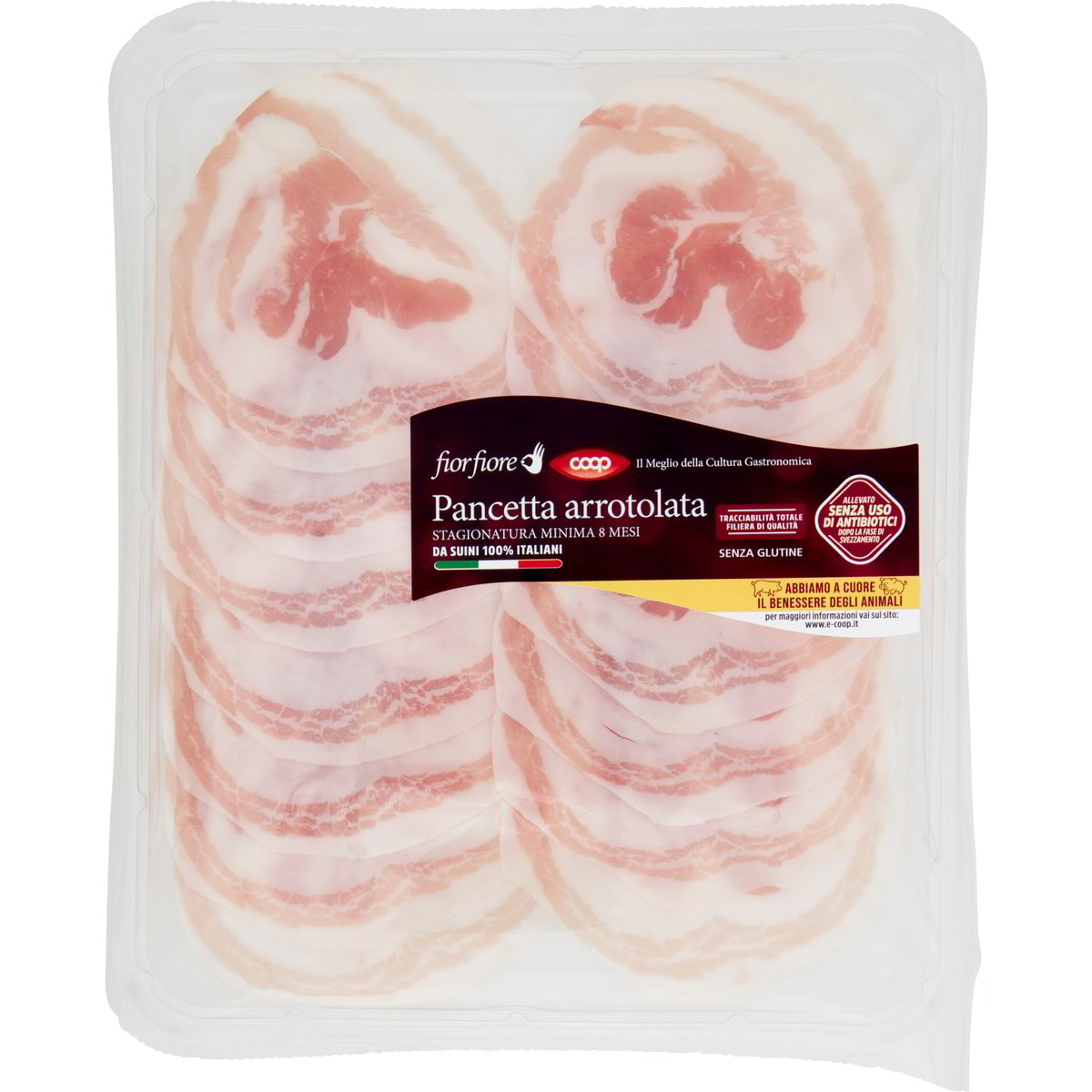 Pancetta arrotolata COOP FIOR FIORE 110 G Coop Shop