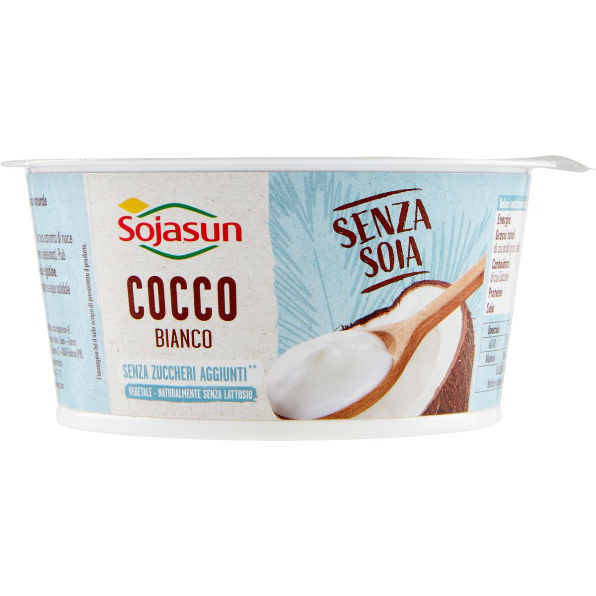 Yogurt vegetale cocco bianco SOJASUN 150 G - Coop Shop