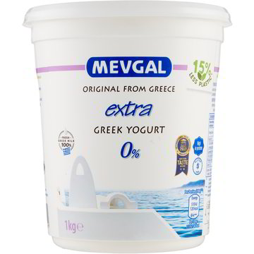 Yogurt greco extra 0% MEVGAL 1000 G - Coop Shop
