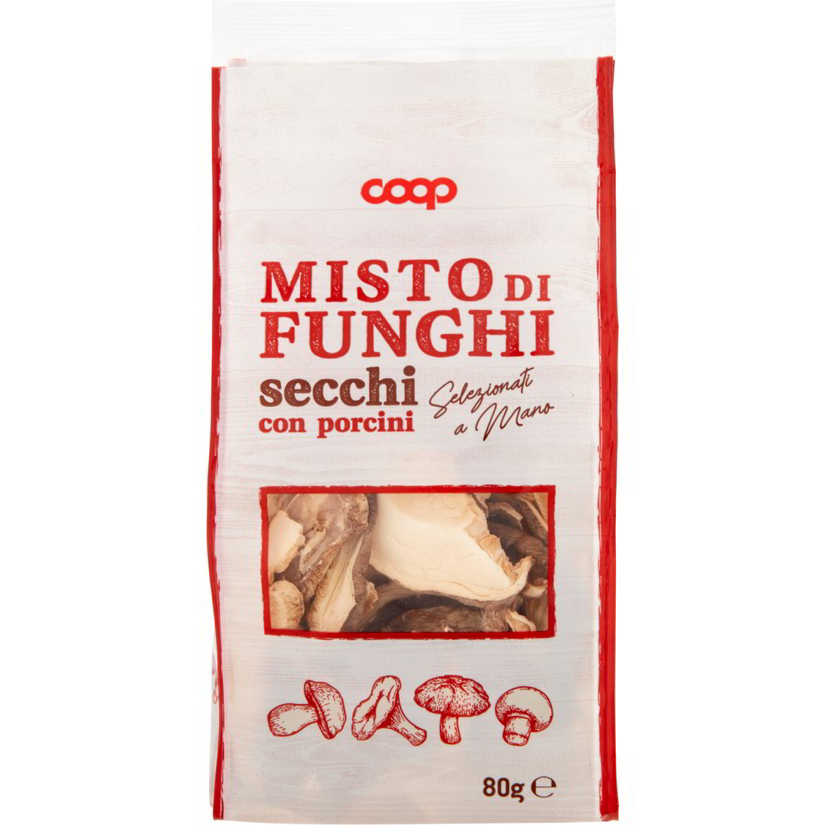 Funghi secchi misti con porcini COOP 80 G Coop Shop