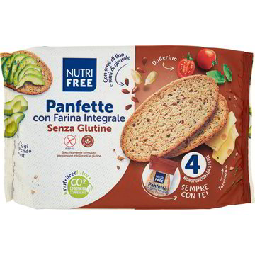 Pane integrale panfette NUTRIFREE 340 G - Coop Shop