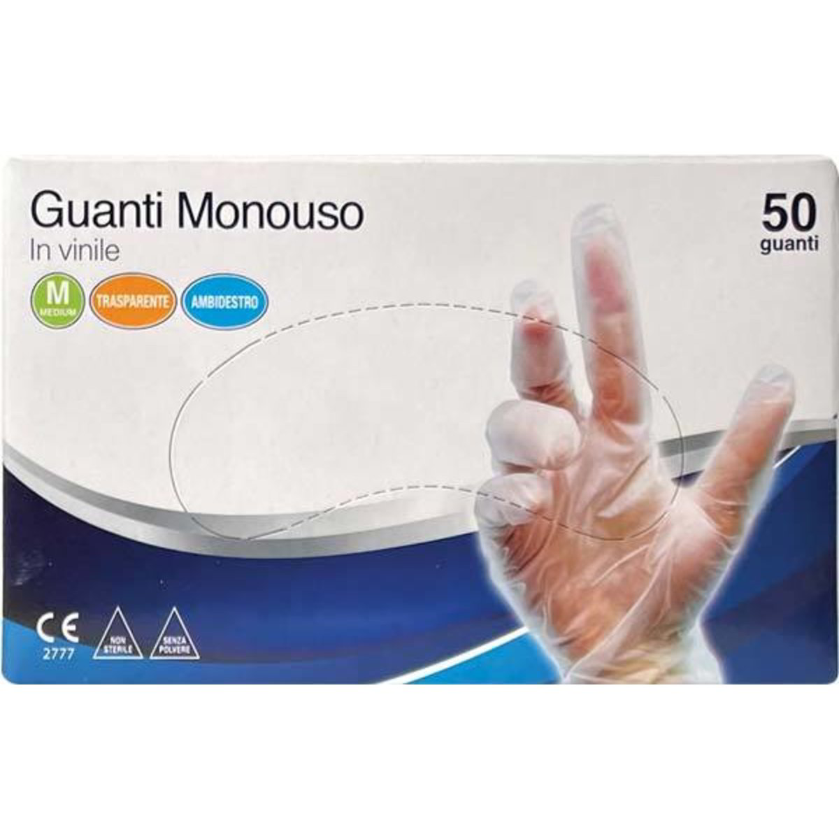 GUANTI 200 PZ. TPE MONOUSO M VIROSAC - La Detergenza