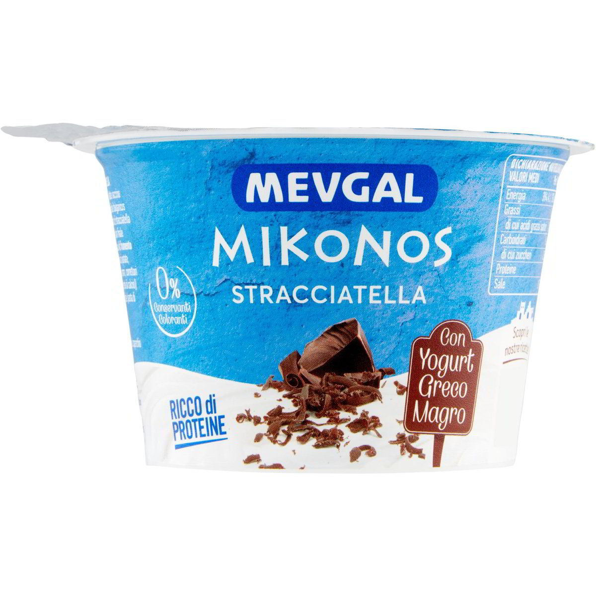 Yogurt greco alla stracciatella mikonos MEVGAL 150 G - Coop Shop