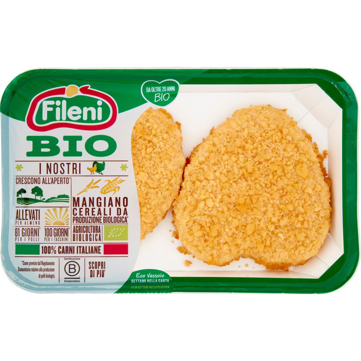 Pollo cotoletta FILENI 220 G Coop Shop