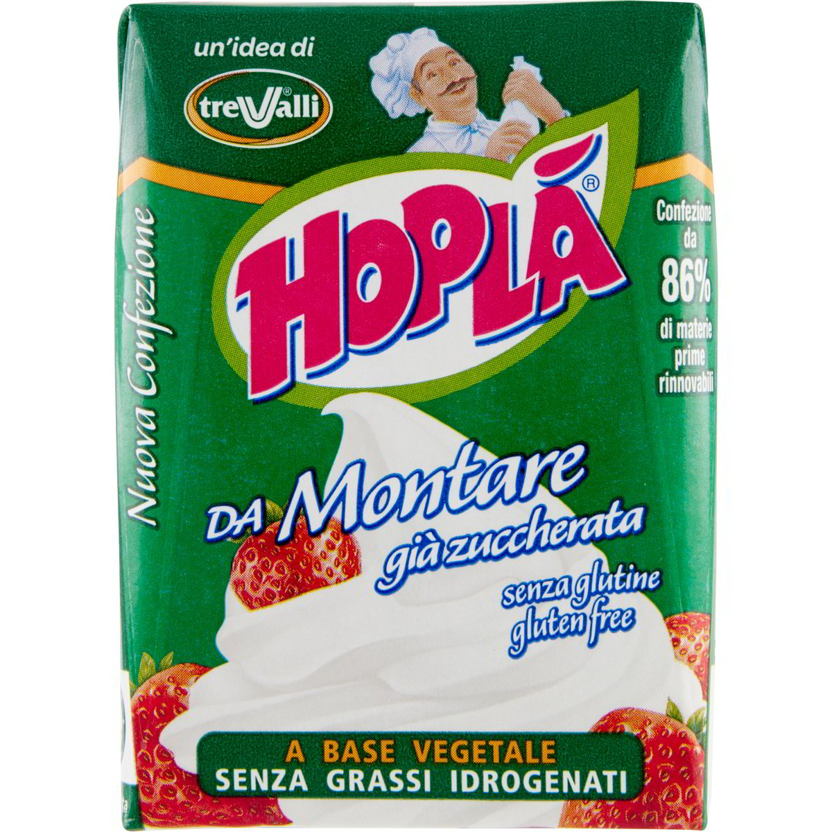 Panna vegetale da montare senza grassi HOPLA&amp;#39; 200 ML - Coop Shop
