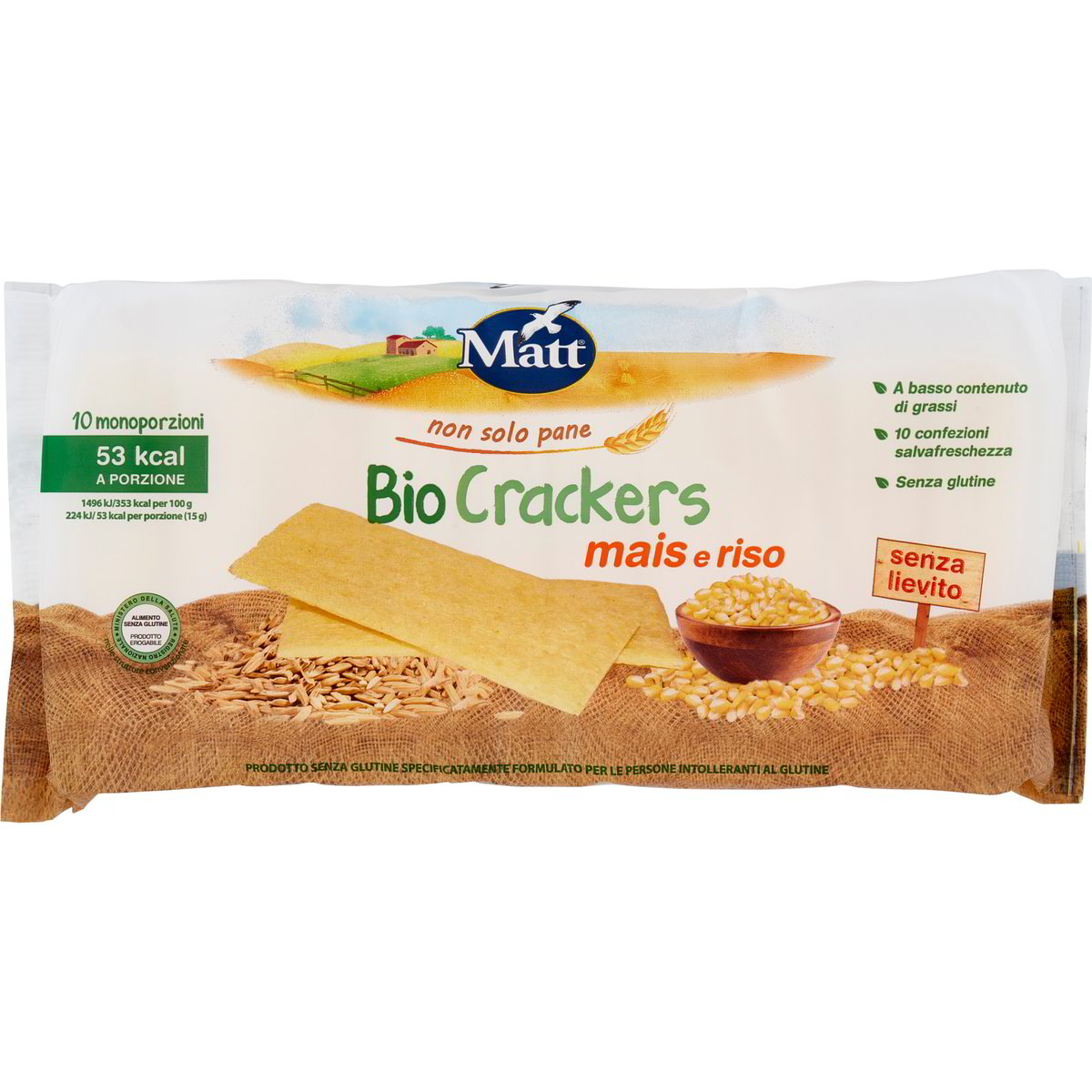 Gallette di riso e mais MATT 150 G - Coop Shop