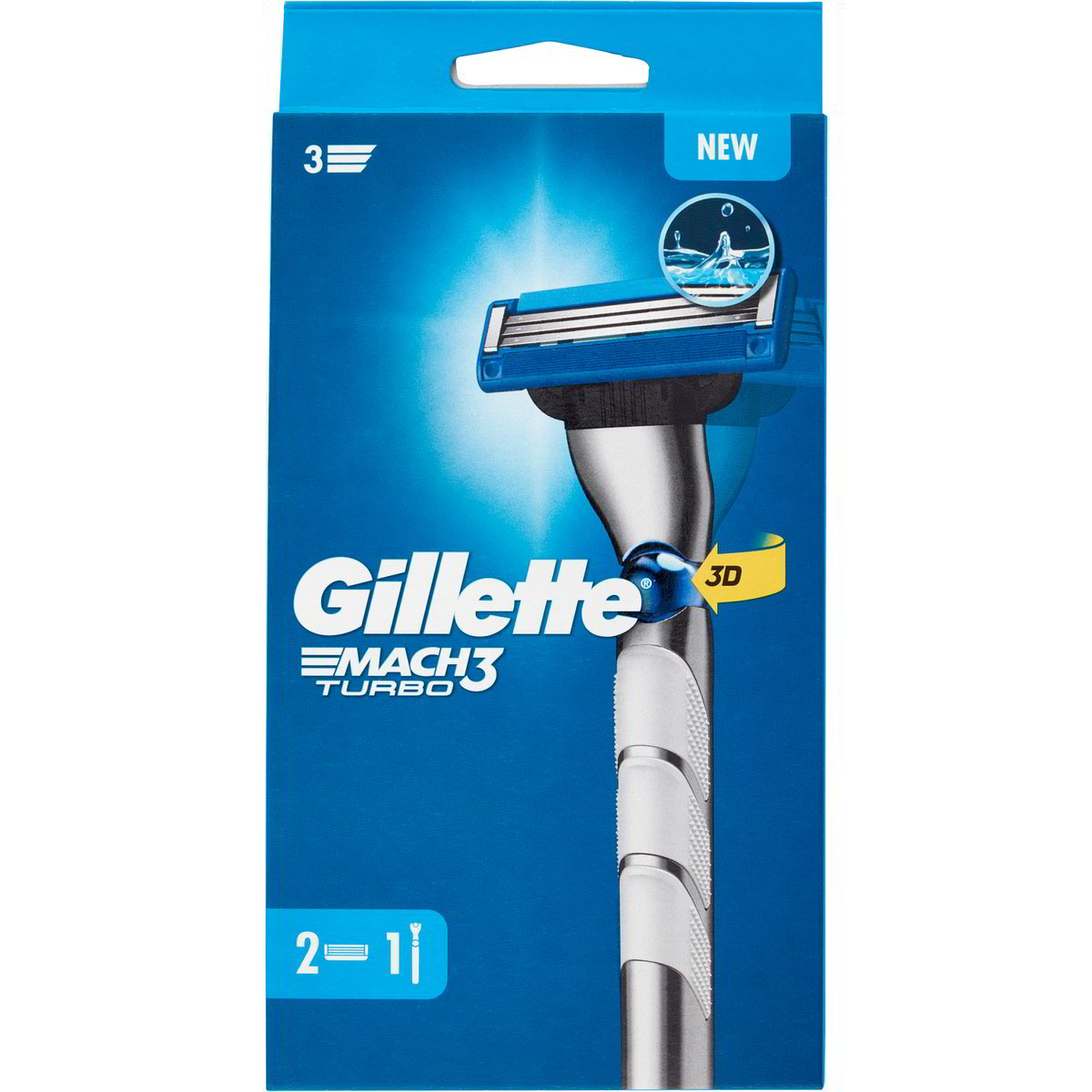 lamette gillette mach 3 turbo