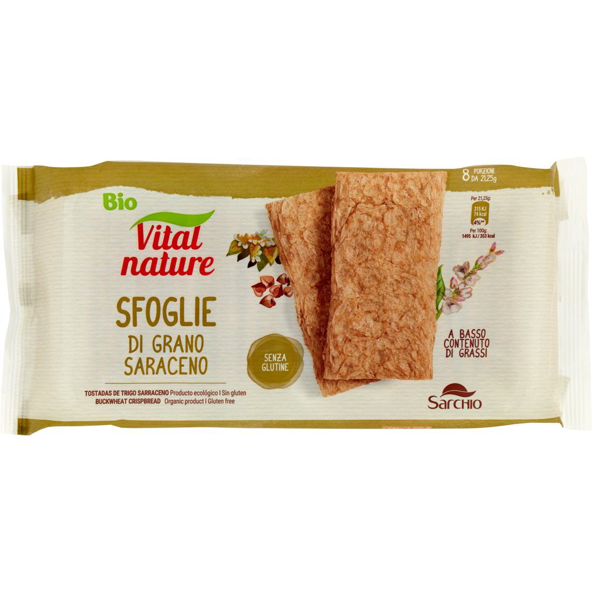 Crackers grano saraceno VITAL NATURE 170 G - Coop Shop