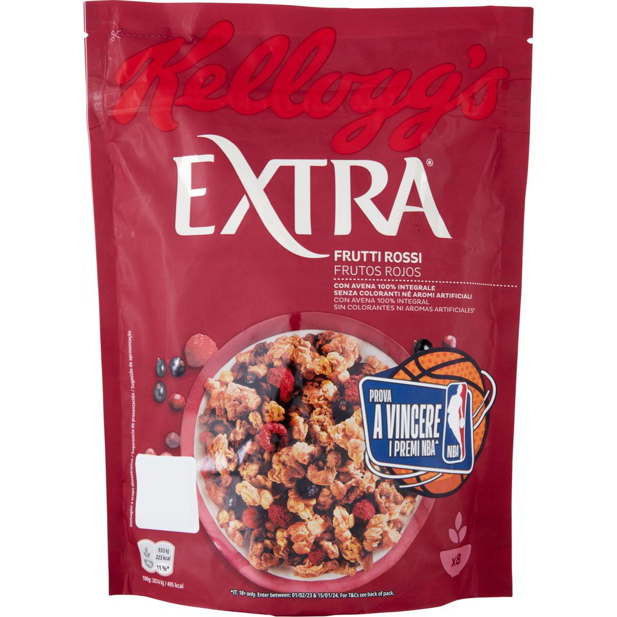 Cereali muesli extra ai frutti rossi KELLOGG'S 375 G Coop Shop