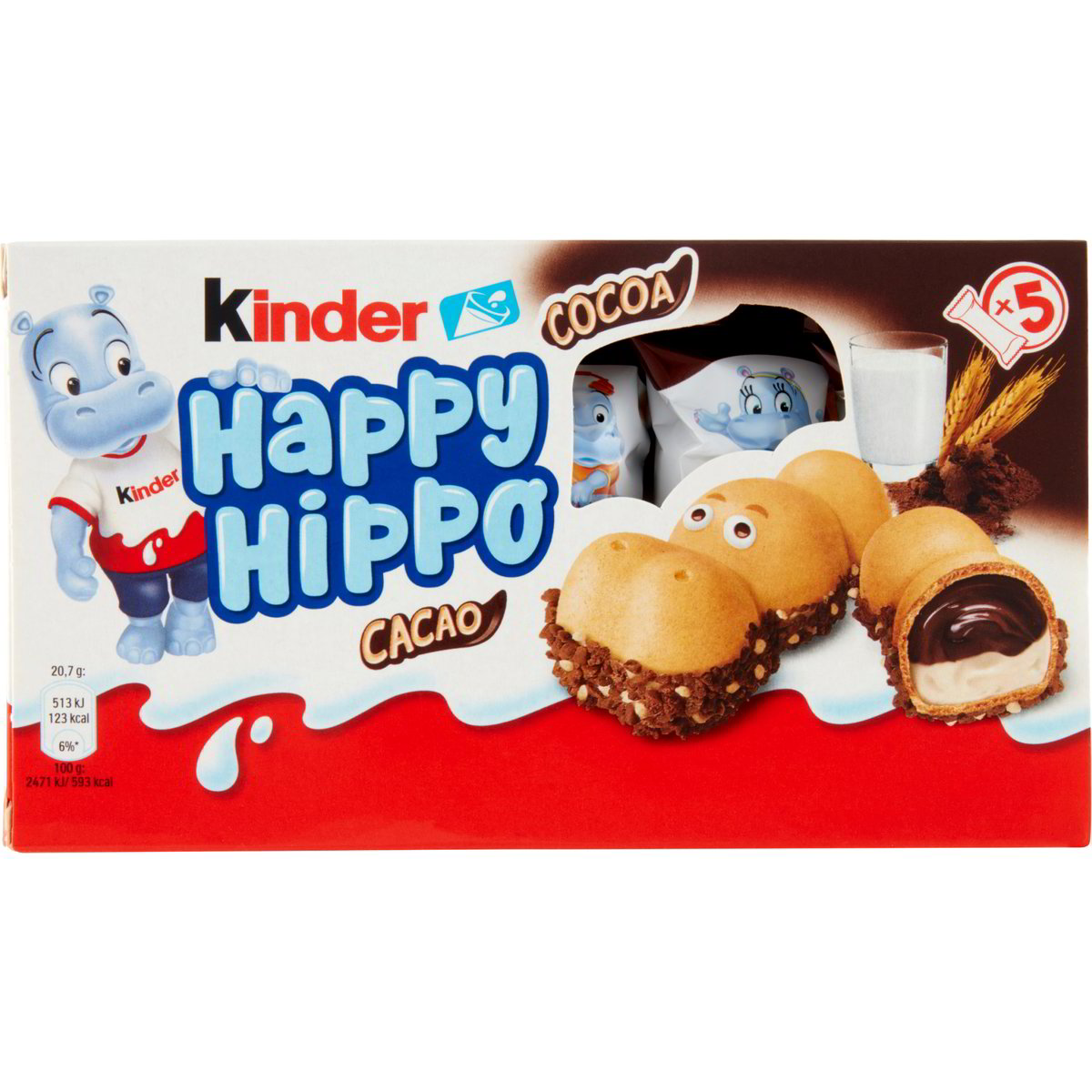 Kinder happy hippo FERRERO 103,5 GR - Coop Shop