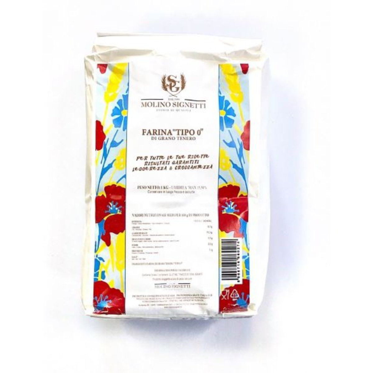 Farina di grano tenero tipo "0" MOLINO SIGNETTI 1000 G - Coop Shop