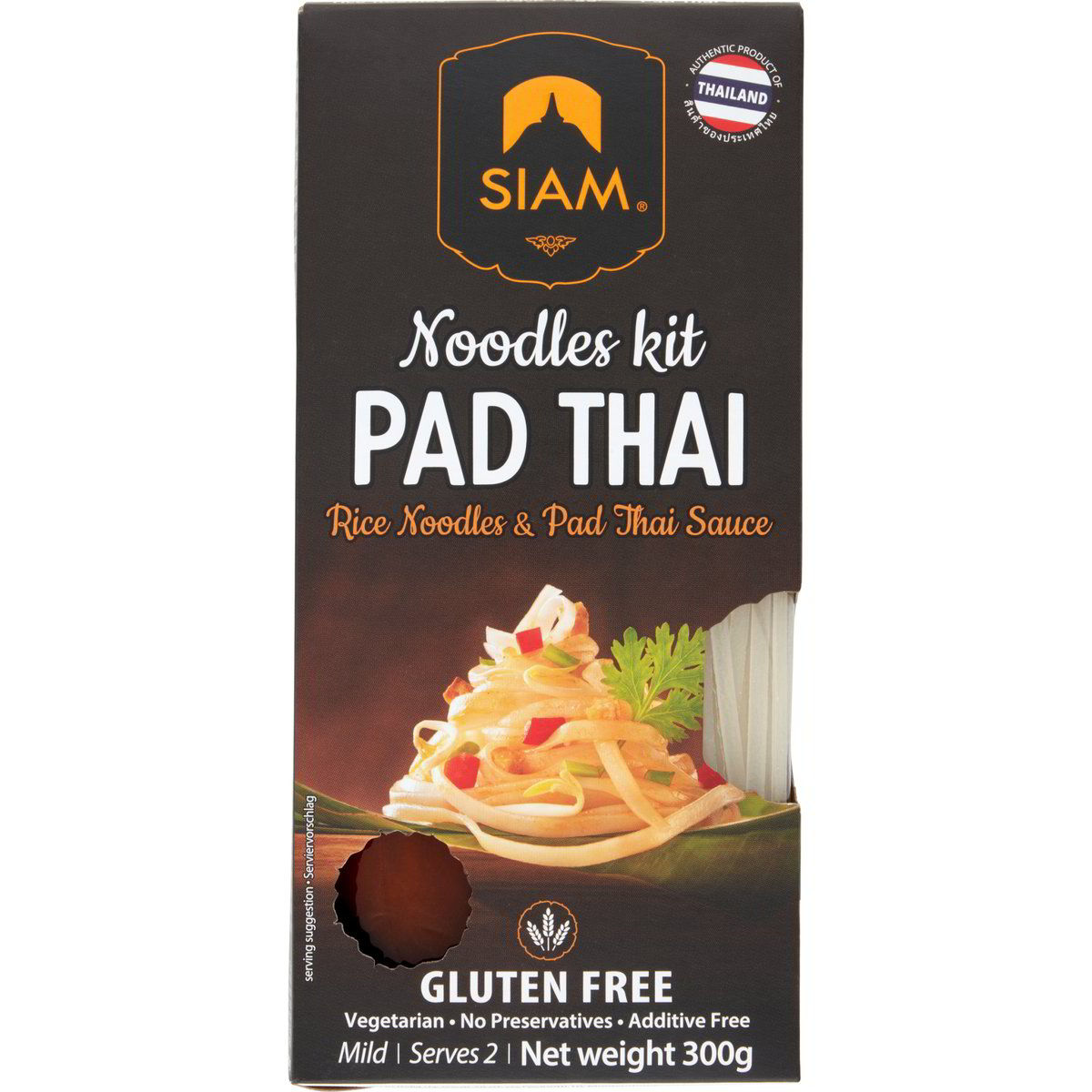 Noodles kit pad thai rice noodles + sauce DE SIAM 300 G - Coop Shop