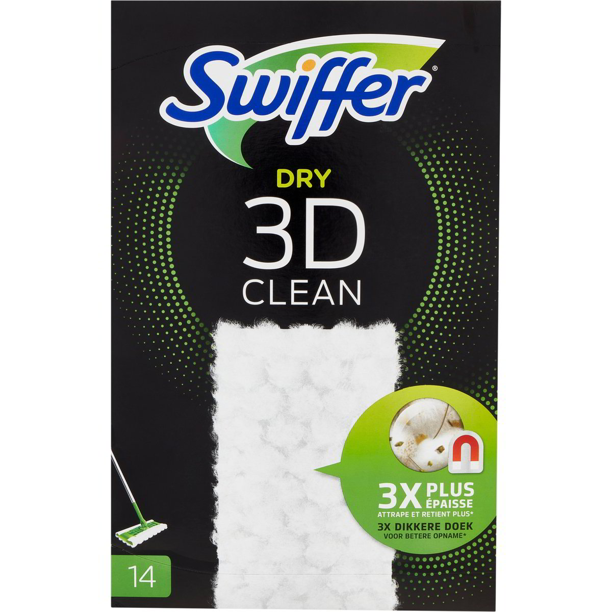 90 Panni Swiffer Per Pavimenti - Microfibra Che Cattura Polvere E Peli - Foto 3