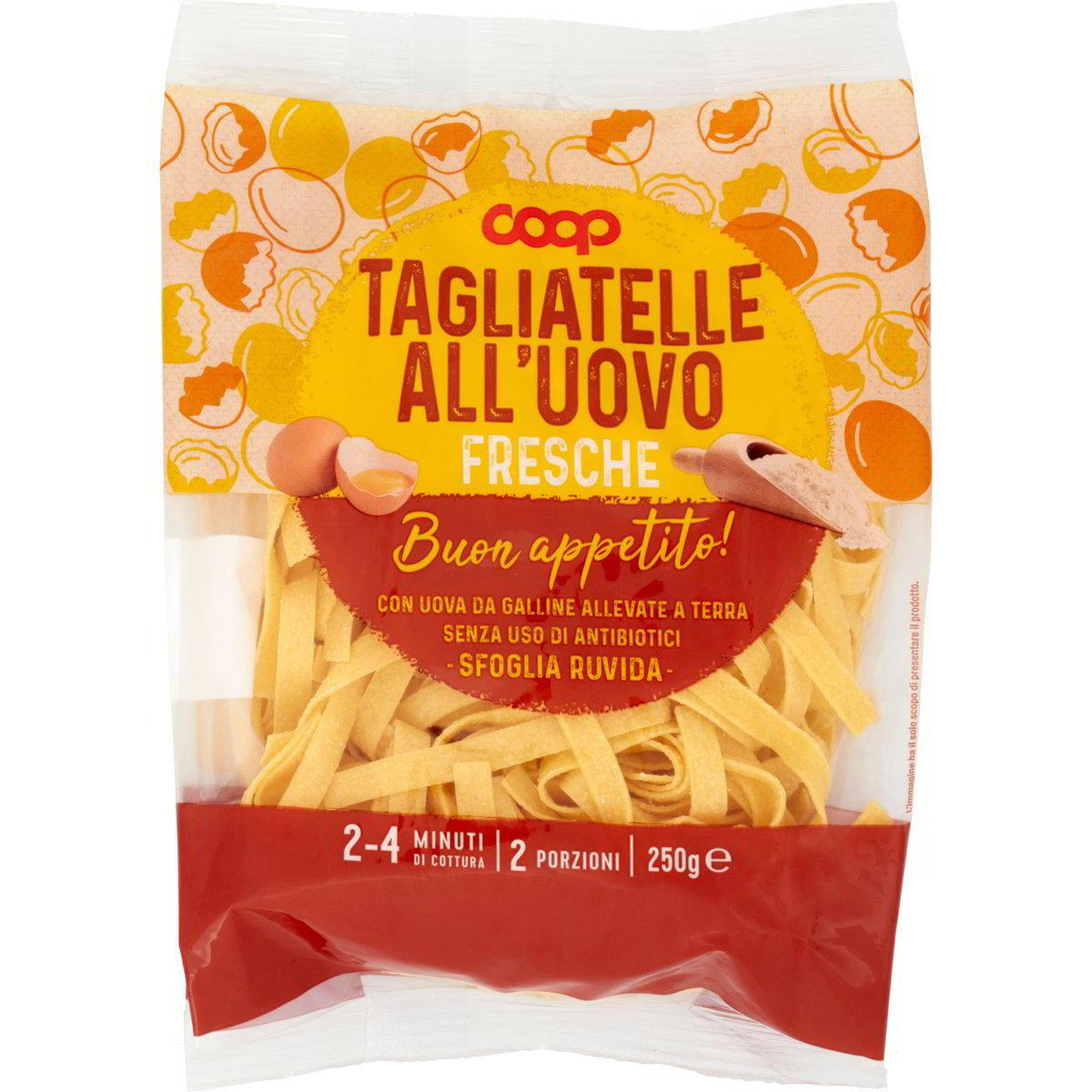 Tagliatelle fresche all'uovo COOP 250 G Coop Shop