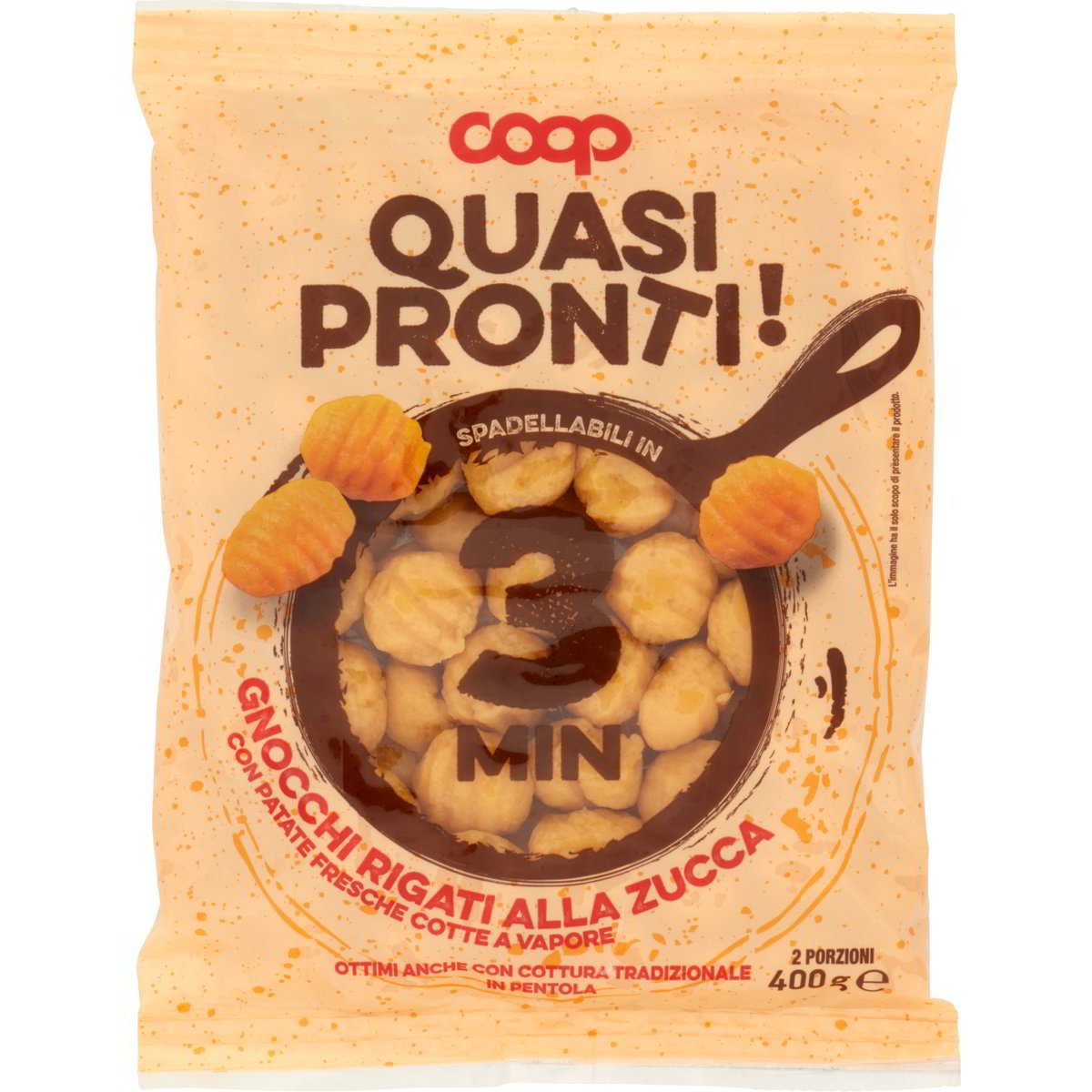 Gnocchi alla zucca rigati quasi pronti COOP 400 G Coop Shop