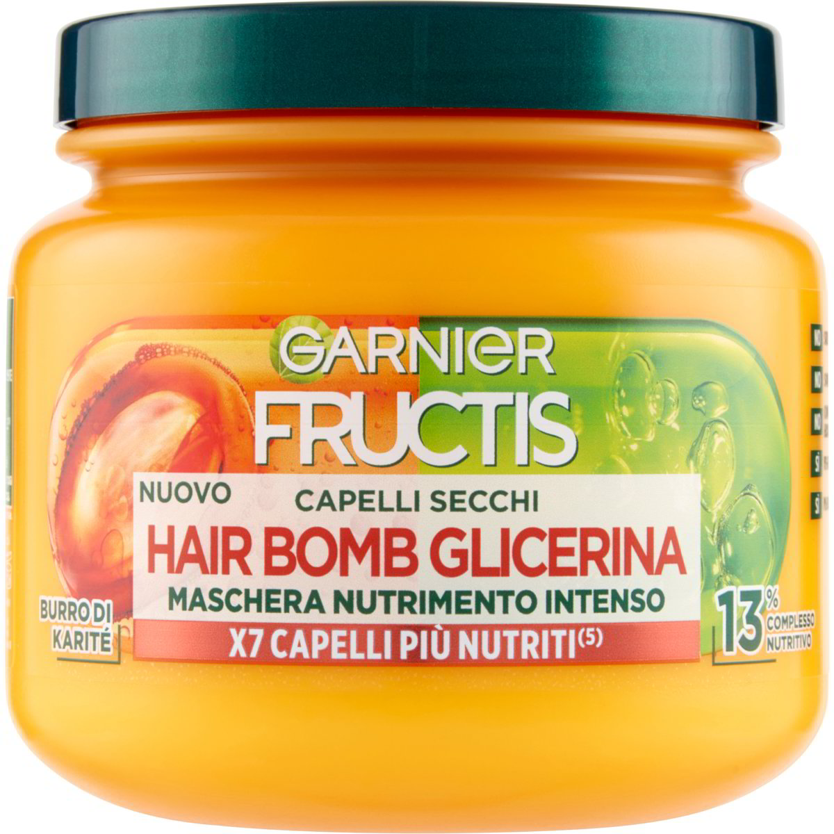 maschera per capelli secchi e crespi