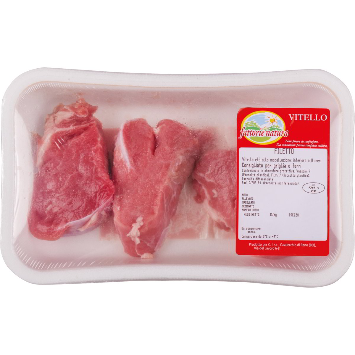 Vitello filetto FATTORIE NATURA 550 G Coop Shop