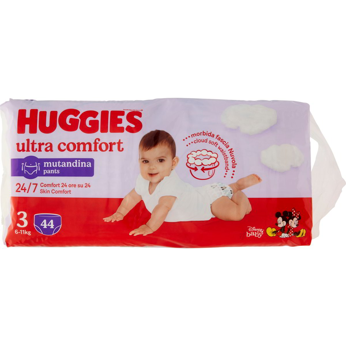 Huggies - Pannolini Mutandina Grande Taglia 3 / Pezzi 44
