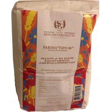 Farina di grano tenero tipo 00 MOLINO SIGNETTI 1000 G - Coop Shop