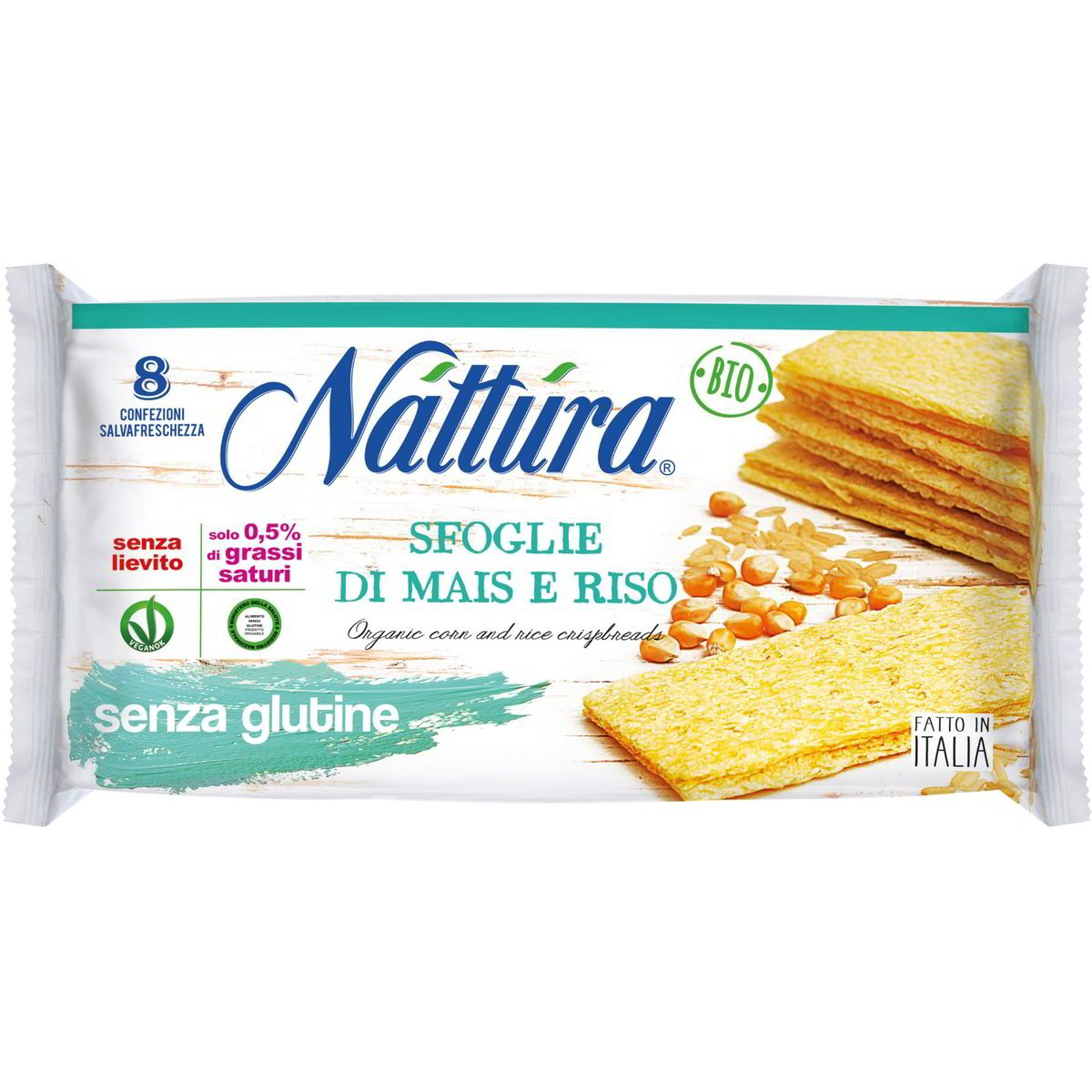 Crackers sfoglie di mais e riso NATTURA 180 G - Coop Shop