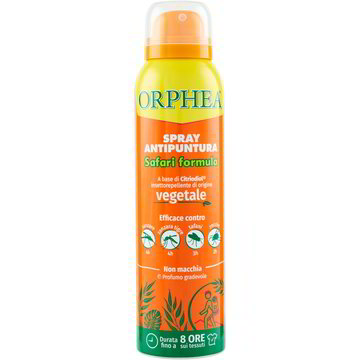 Spray Antizanzare Orphea Safari - Protezione 8 Ore, Citriodiol Vegetale, 100ml, Per Pelle E Vestiti - Foto 7