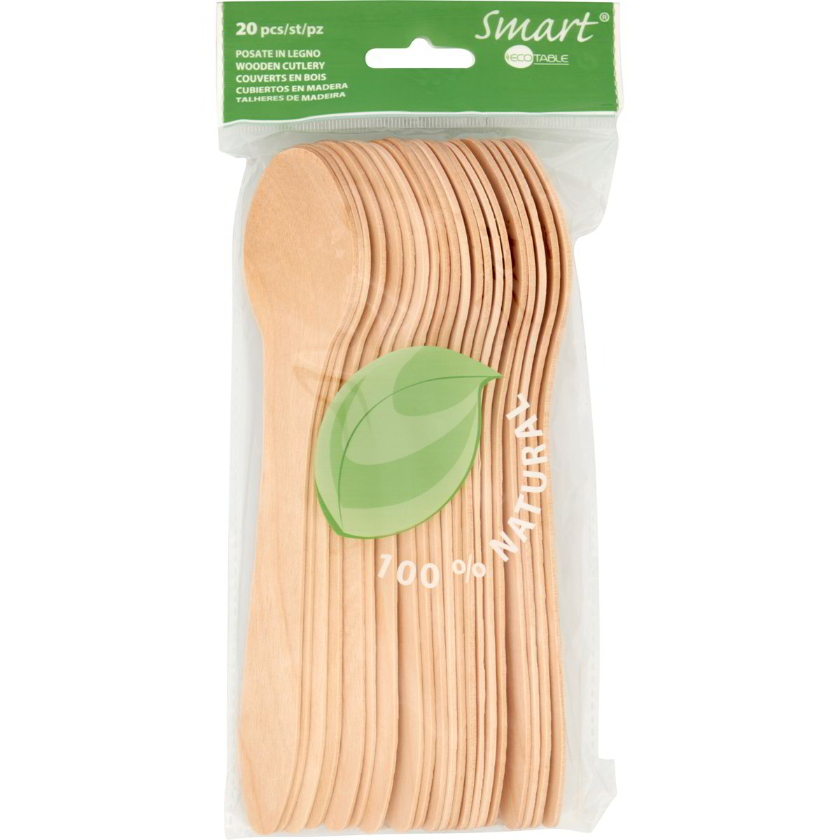 20 Cucchiaini Legno Piccoli 7,6 Cm - Per Dessert, Eventi E Feste - Foto 13