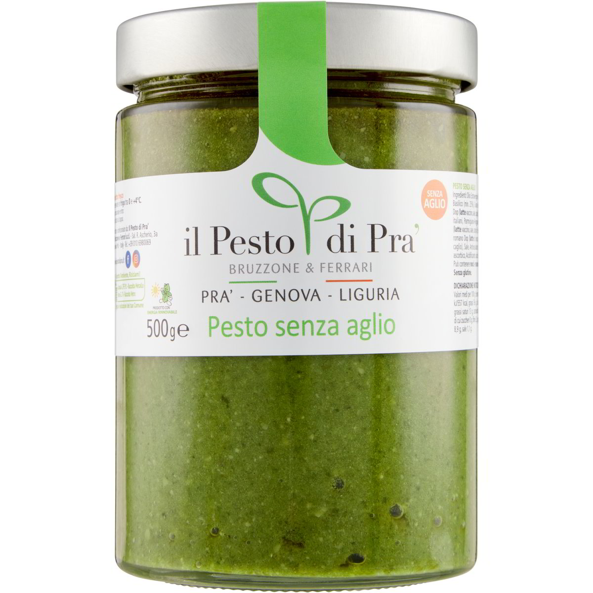 Pesto alla genovese senz'aglio PESTO DI PRA' 500 G Coop Shop