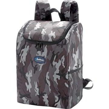 Zaino Termico Isolato 35 Lattine - 27 Litri, Impermeabile, Con Tasca Frontale E Laterali, Ideale Per Picnic, Campeggio E Spiaggia - 3