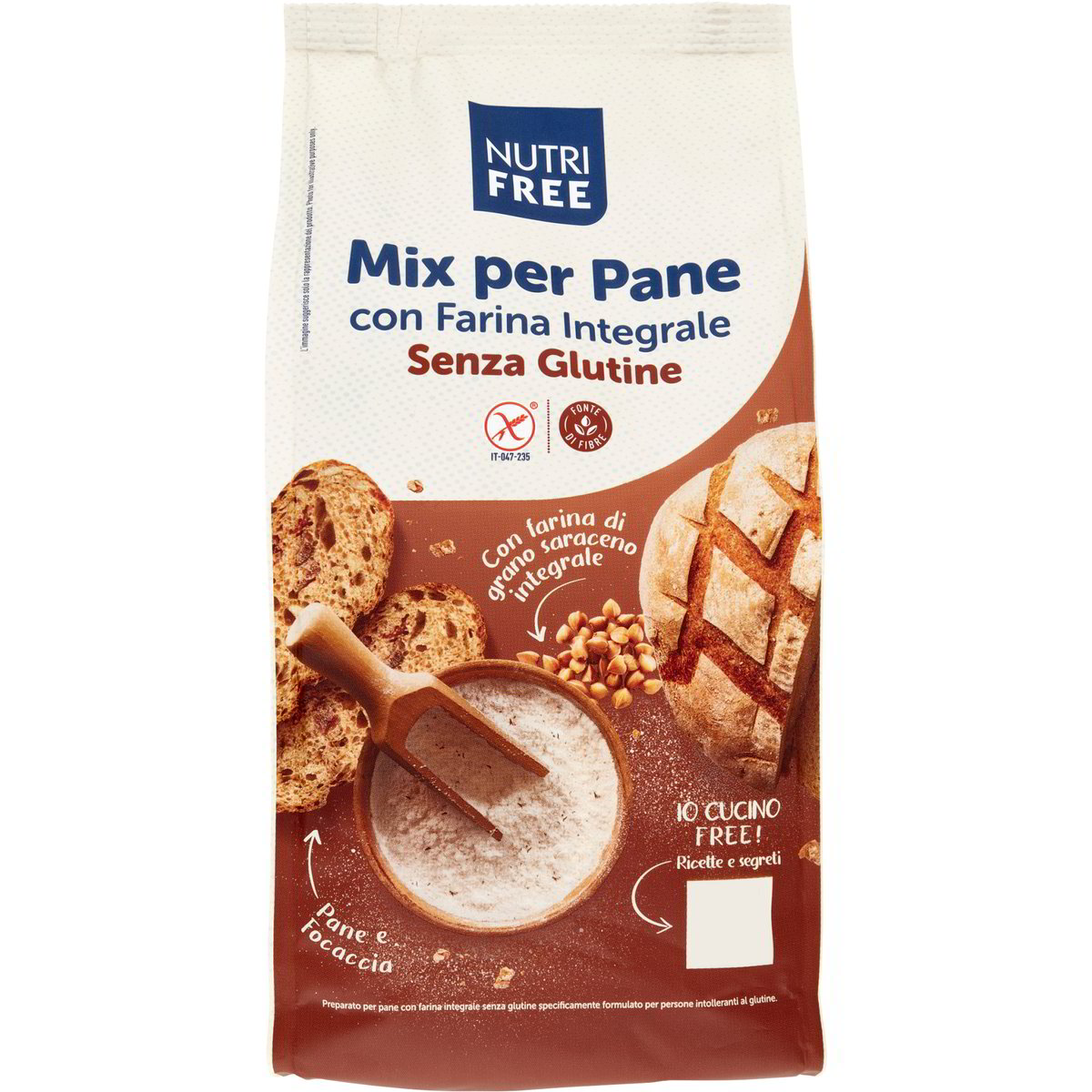 Preparato mix per pane integrale NUTRIFREE 1000 G - Coop Shop