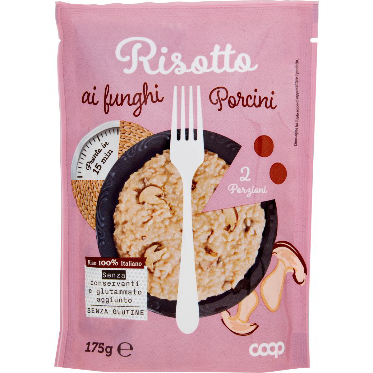 Risotto ai funghi porcini COOP 175 G Coop Shop
