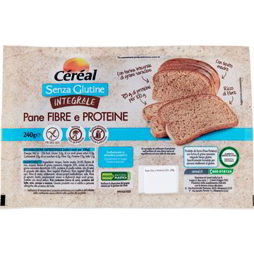 Pane integrale con fibre e proteine CÉRÉAL 240 G - Coop Shop