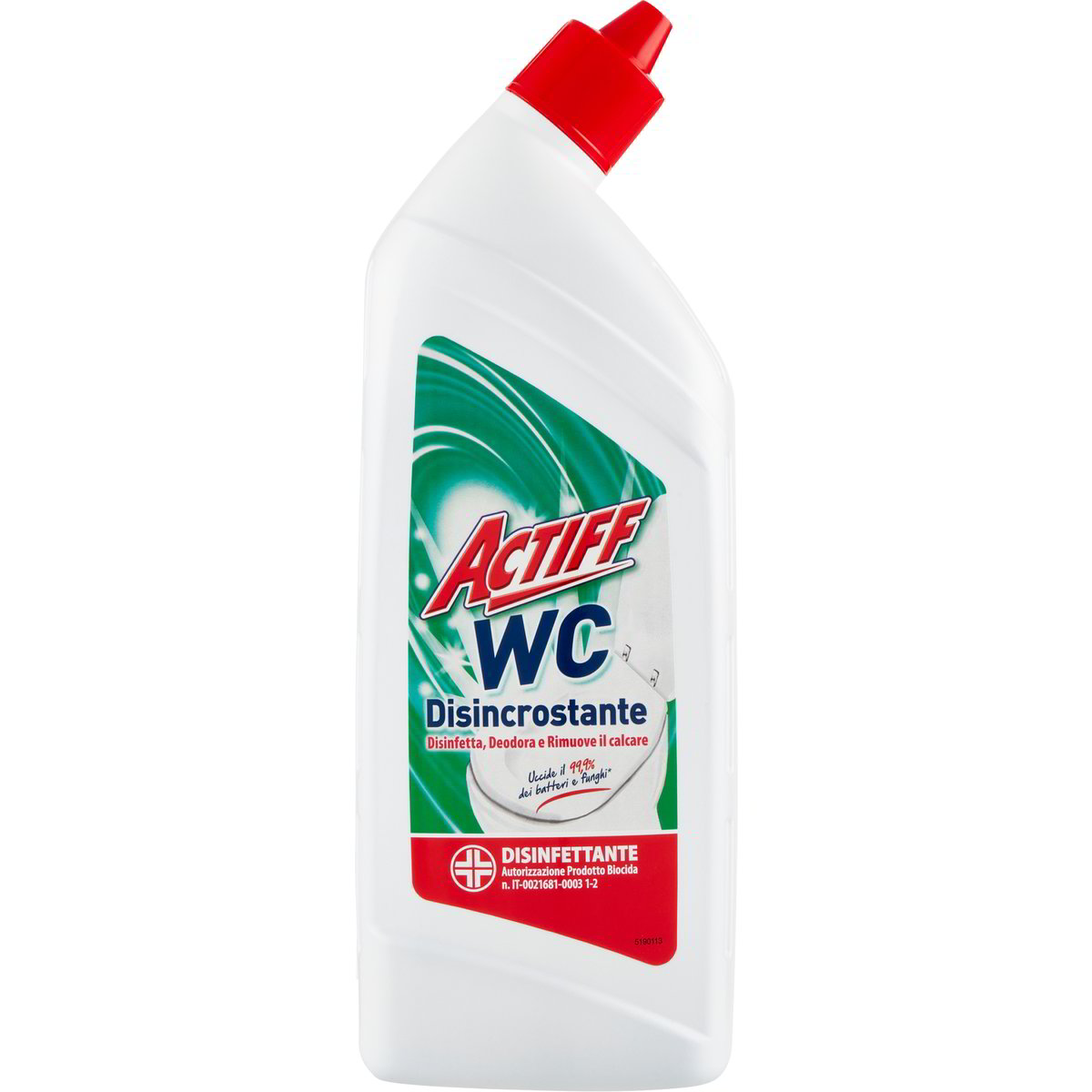 Anatra WC Gel 100% Disincrostante, Azione Visibile Con Cambio Colore, Pulisce Meglio Della Candeggina, 1 Flacone