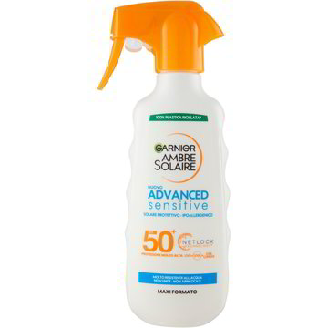 Garnier Ambre Solaire Sensitive Kids Protezione Solare Dry Mist IPF50
