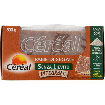 Pane di segale senza lievito CEREAL 500 G - Coop Shop