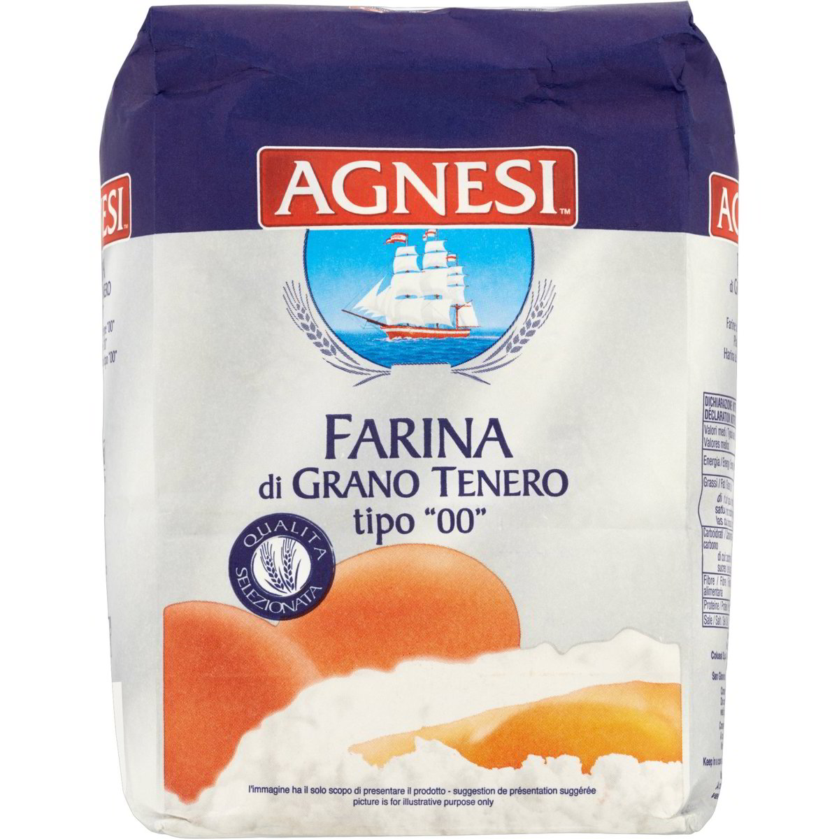 Farina di grano tenero tipo "00" AGNESI 1000 G - Coop Shop