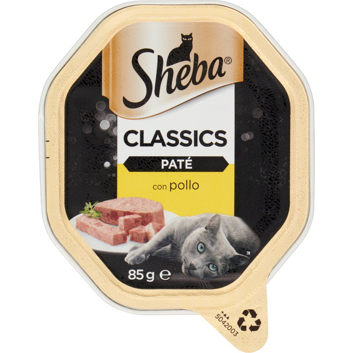 Sheba Cibo Umido Per Gatti - Confezione Da 4 Pacchi (12 Porzioni Da 85g L'uno), Varietà In Salsa, Alimento Completo