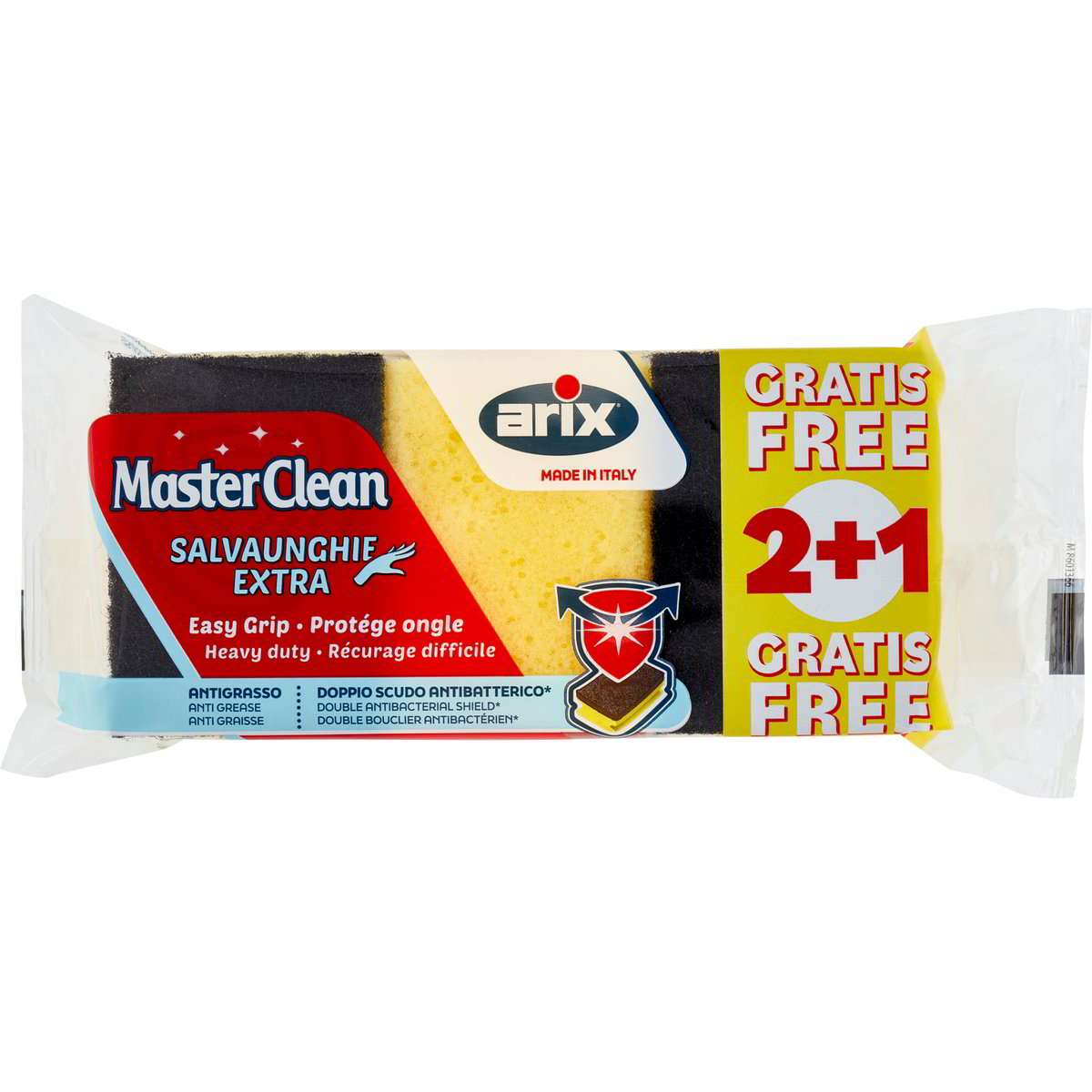 Spugna Abrasiva Delicata Antigraffio, 2 Pezzi Nella