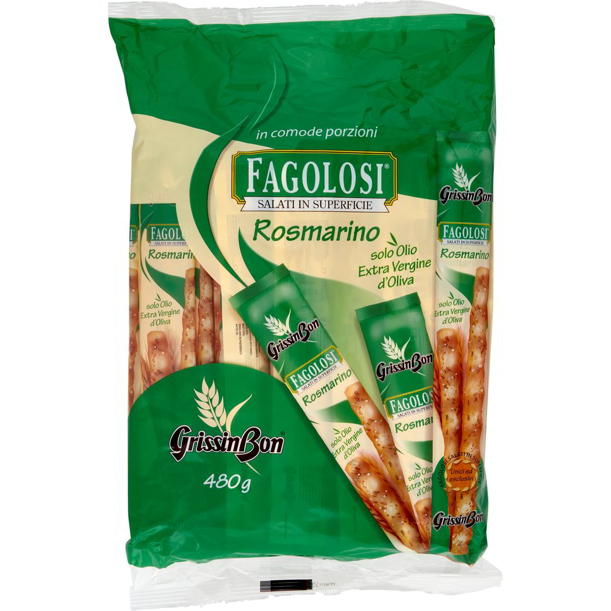 Grissini fagolosi al rosmarino GRISSIN BON 480 G - Coop Shop