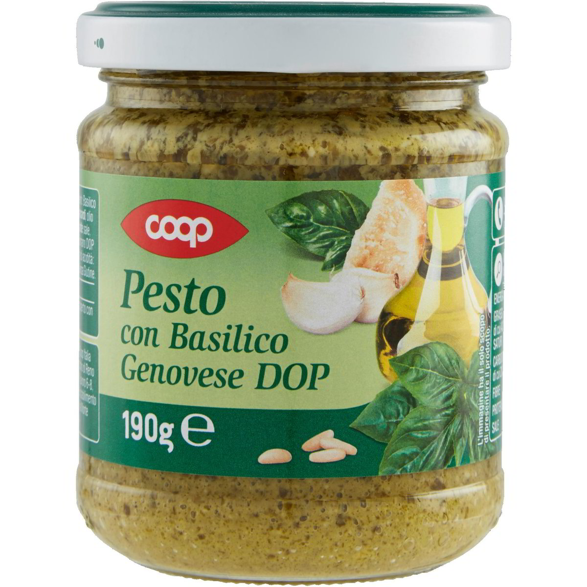 Pesto con basilico genovese DOP COOP 190 G Coop Shop