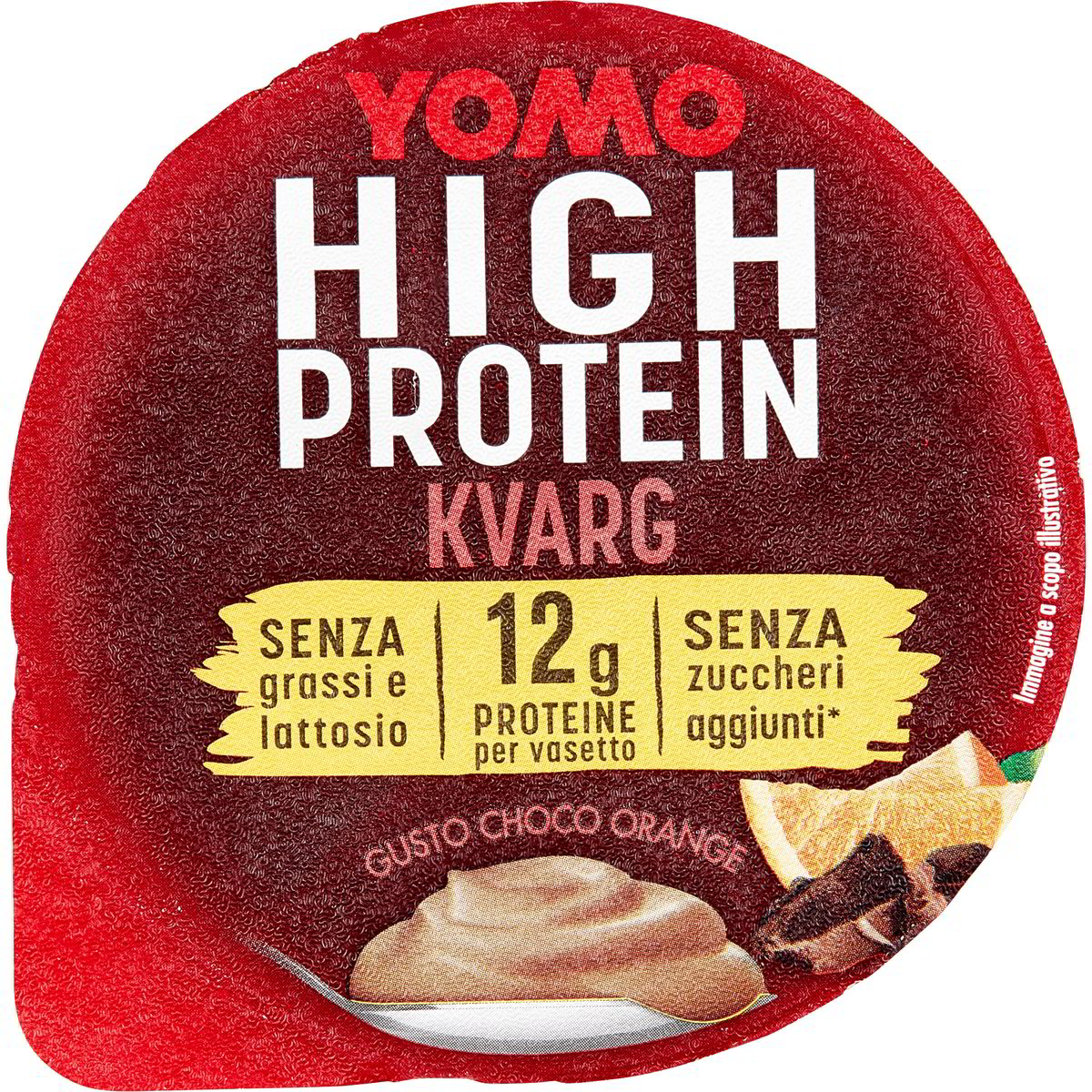 Yogurt high protein kvarg gusto choco orange YOMO 140 G Coop Shop
