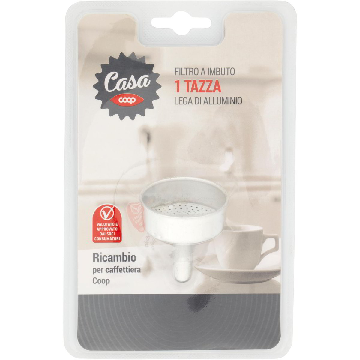 Imbuto Superiore In Vetro Per Caffettiera CONA C - Ricambio Originale UK