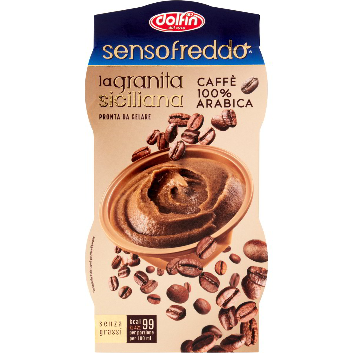 Granita da congelare sensofreddo al caffè DOLFIN 200 G - Coop Shop