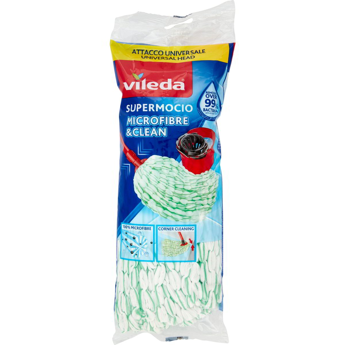 Mocio supermocio microfibre & clean VILEDA 1 PZ - Coop Shop