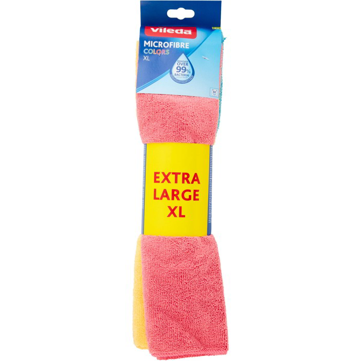 Set 4 Panni Microfibra Assortiti Lampa 40x30cm