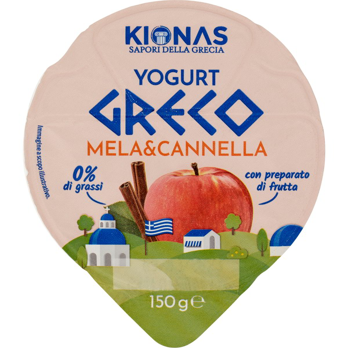 Yogurt Greco Mela cannella 0 Grassi KIONAS 150 G Coop Shop yogurt-greco-mela-cannella-0-grassi-kionas-150-g-coop-shop